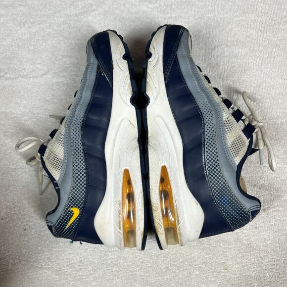 Nike Air Max 95 Midnight Navy Laser Orange Youth Running Shoes Size 5Y 2018 - Picture 6 of 10